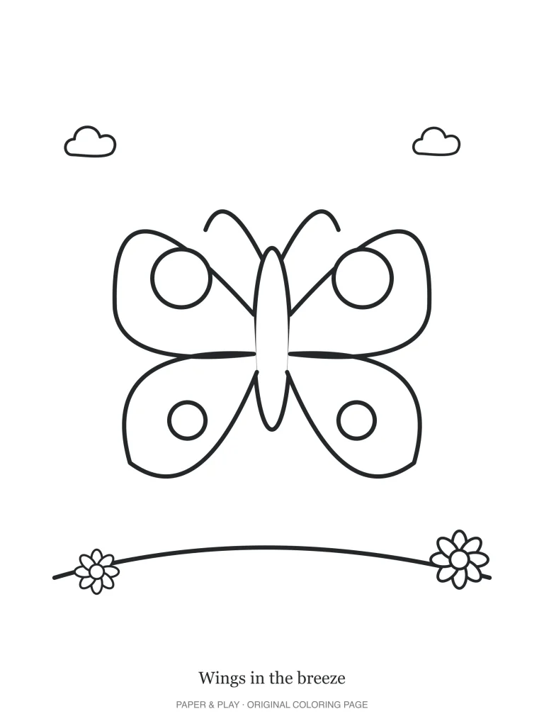 Wings in the breeze