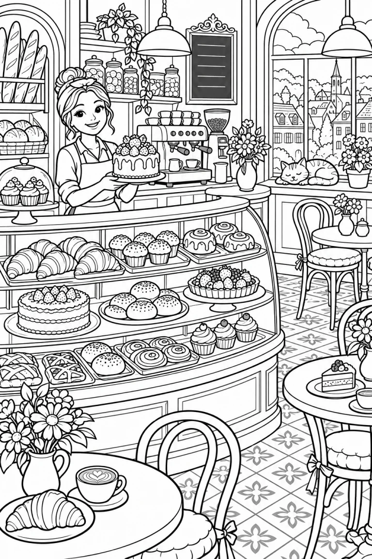 A morning in the bakery