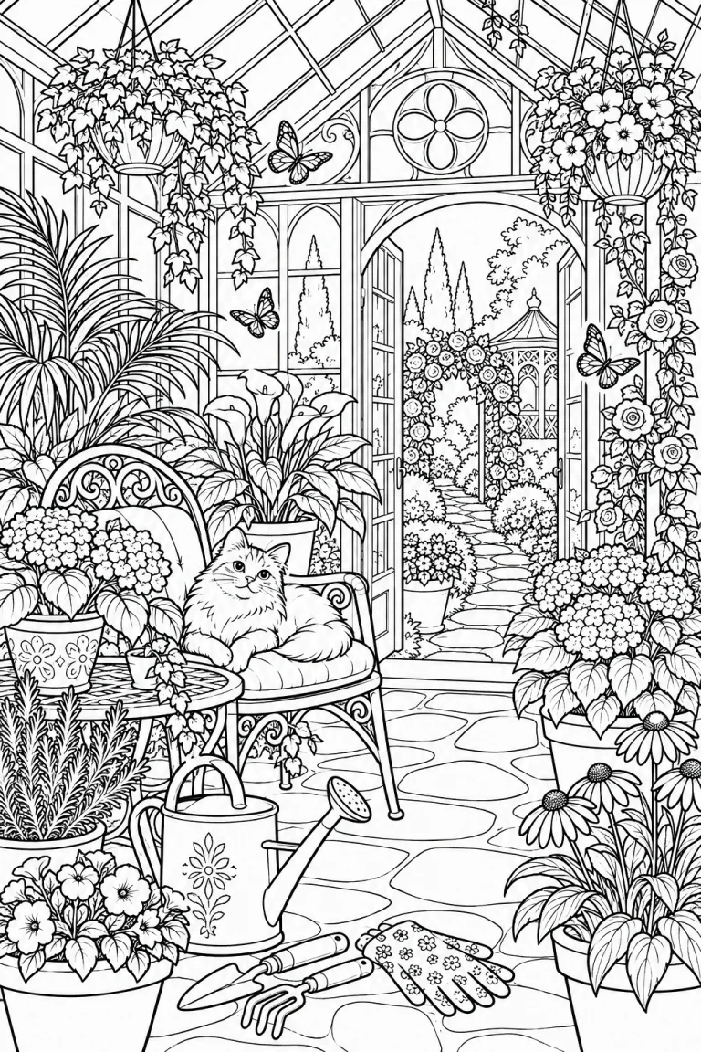 In the garden