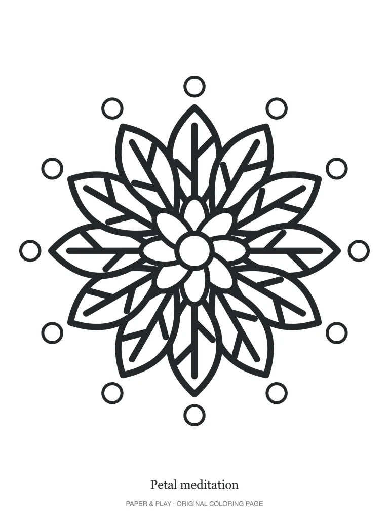 Petal meditation