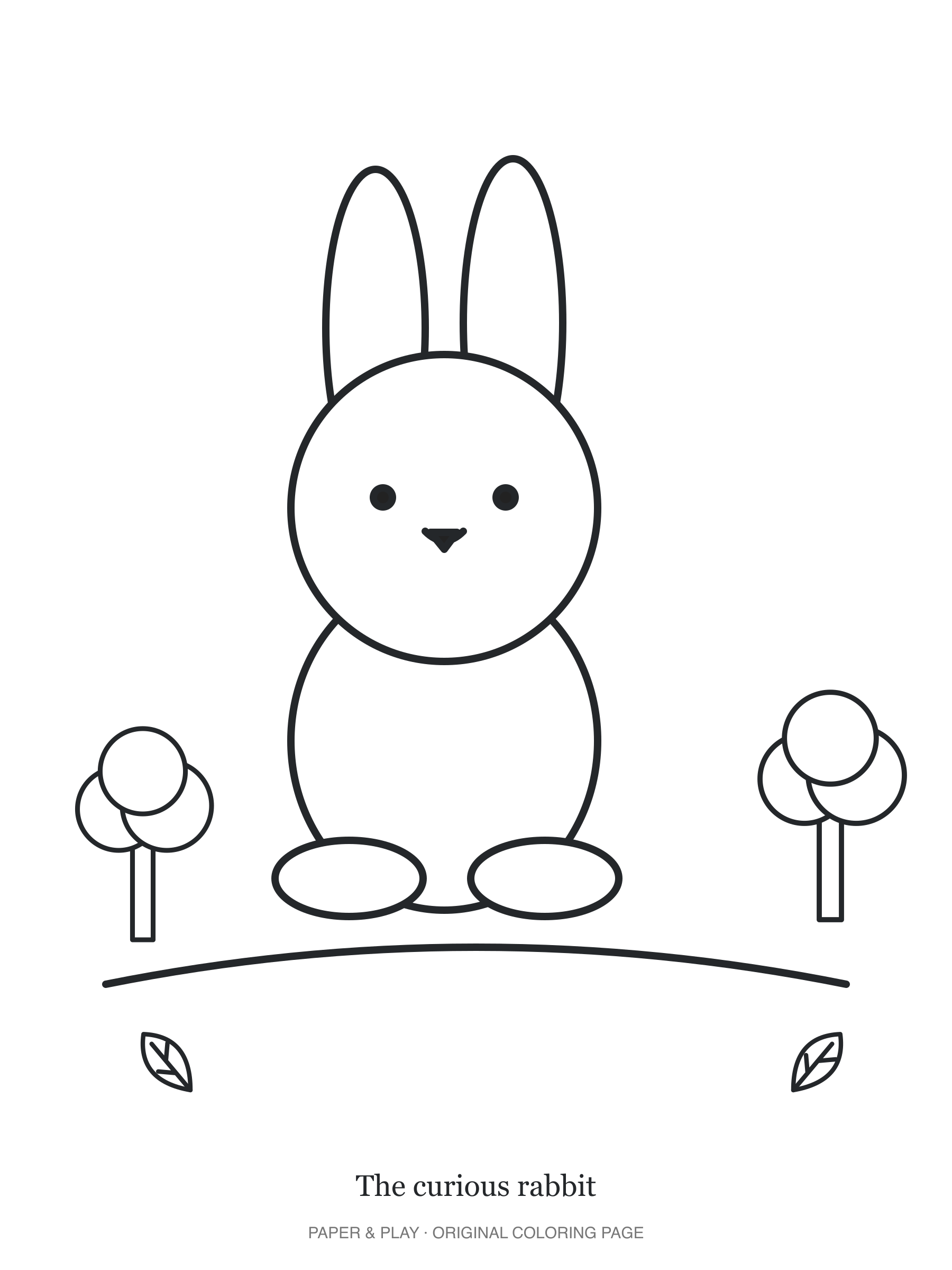 The curious rabbit