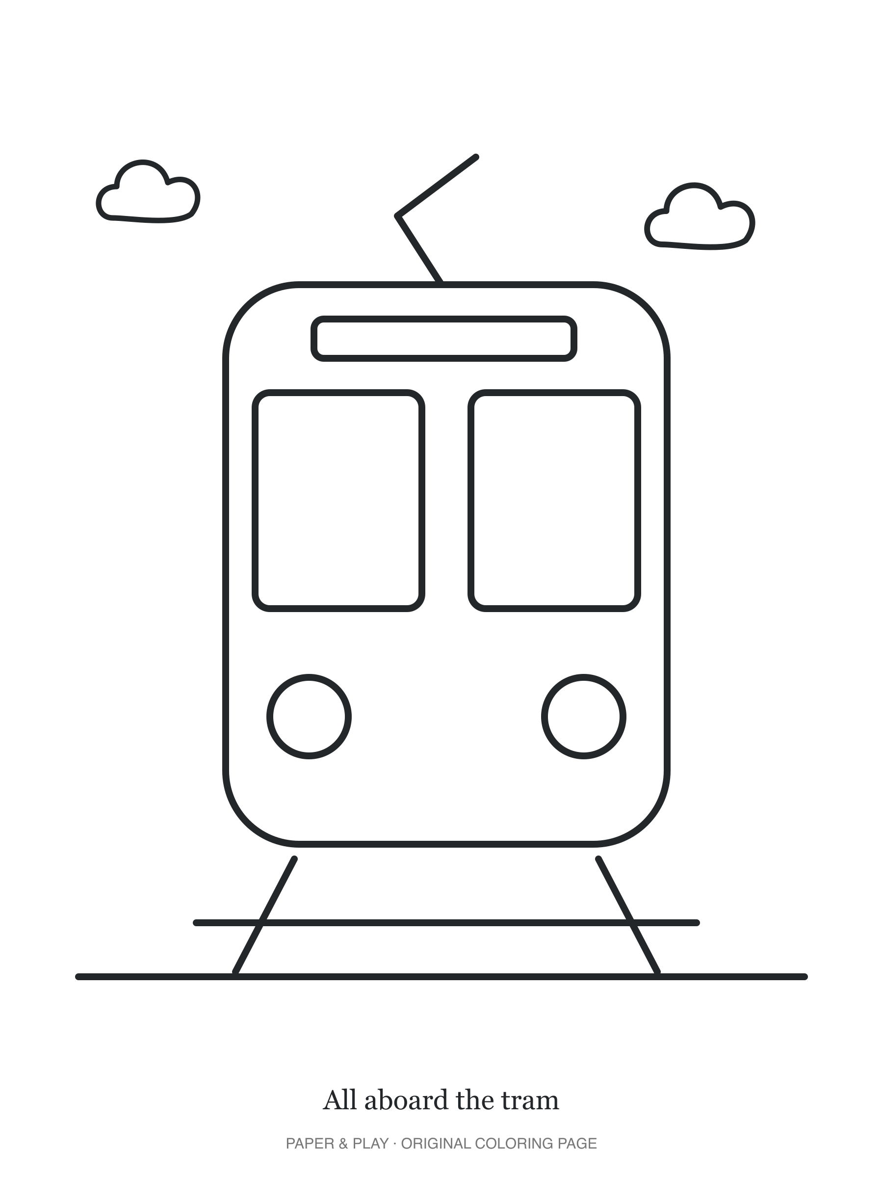 All aboard the tram